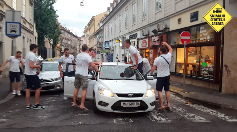 Prije dubrovačke fešte, Jugaši zaskočili automobil u Zagrebu