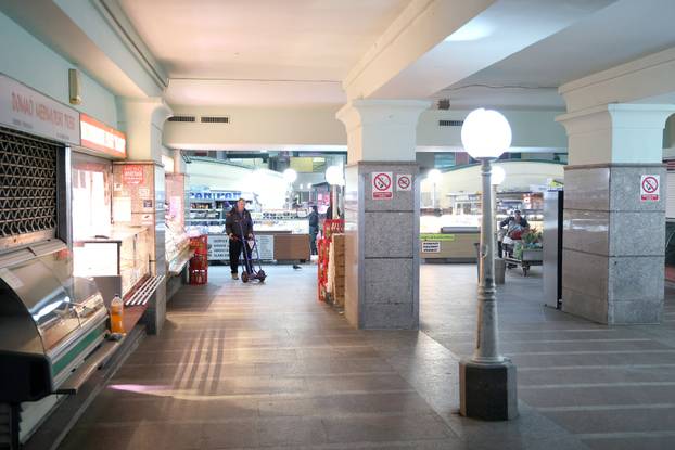 Zagreb: Unutarnji dio tržnice Dolac ponovno radi