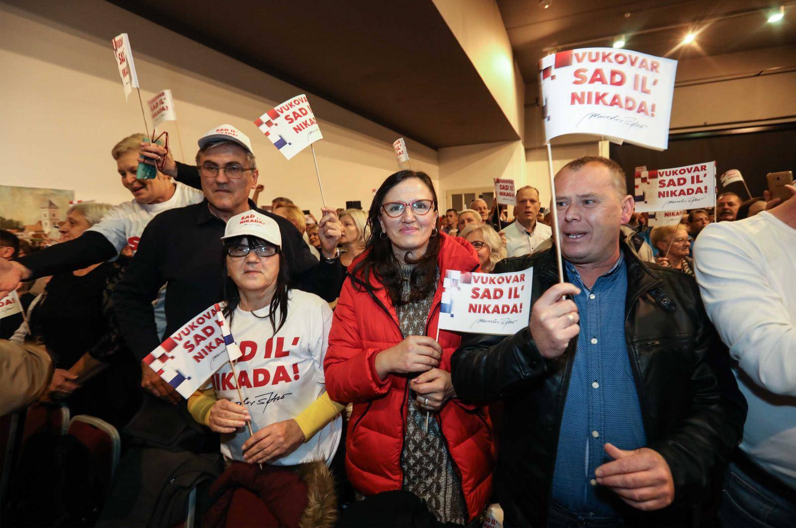 Predizborna predsjednička kampanja Miroslava Škore u Vukovaru