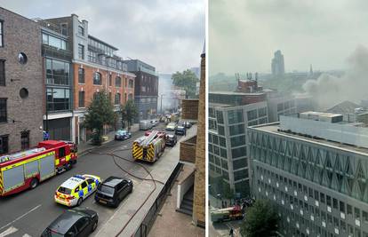 Buknuo požar na kolodvoru u Londonu: 'Zatvorite prozore i vrata, širi se gusti dim gradom'
