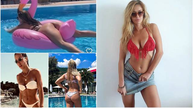 Ljeto još nije ni počelo, a one se već skidaju: Poznate Hrvatice pokazale obline u bikinijima