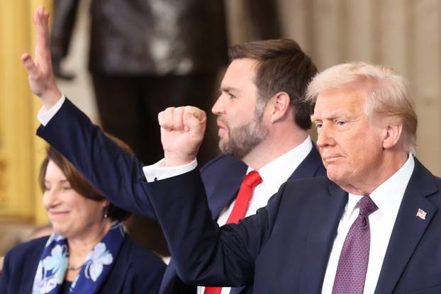 Inauguration ceremony for Trump's second presidential term