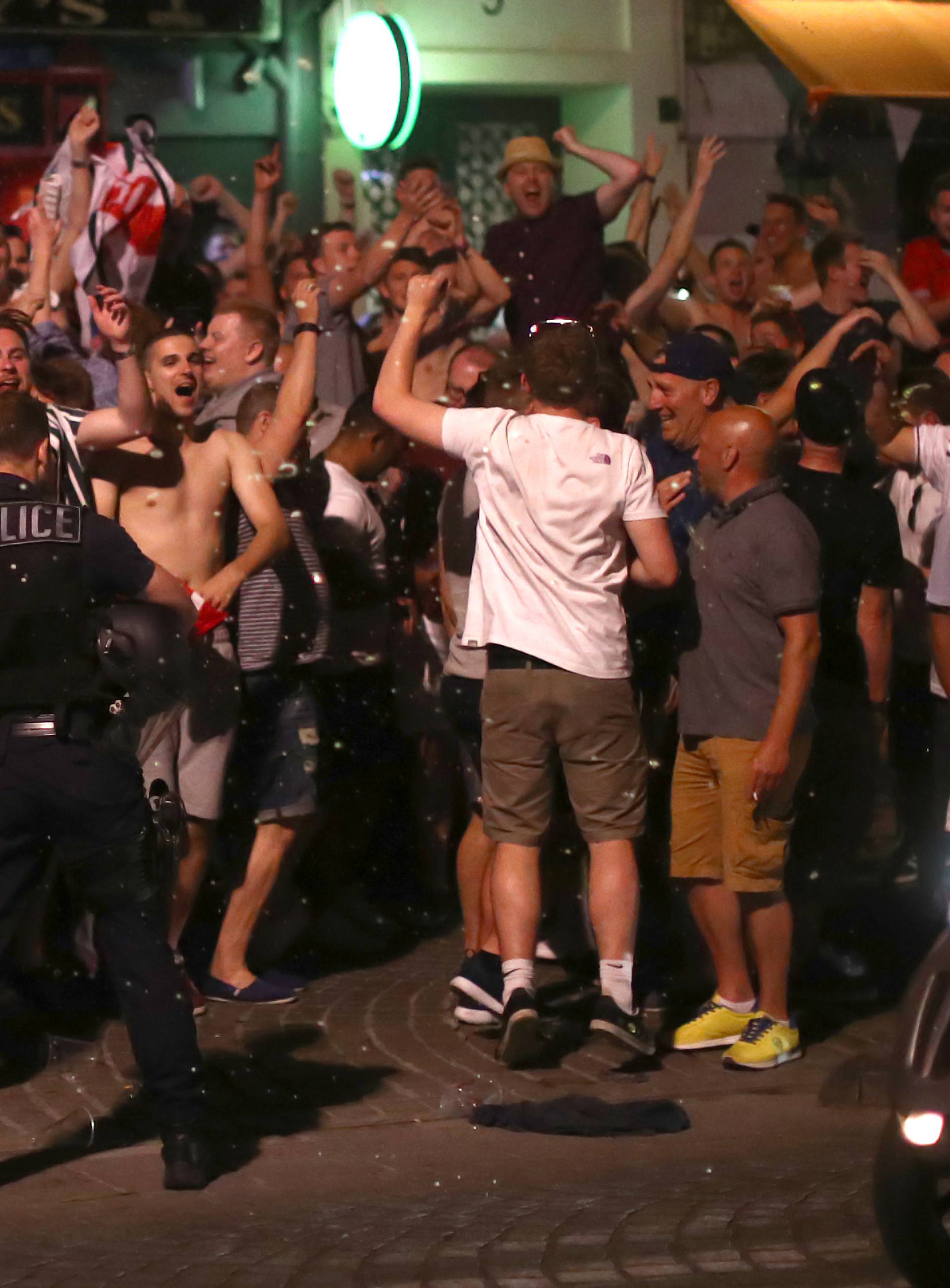 England Fans Arrive In Marseille For The Start Of UEFA Euro 2016