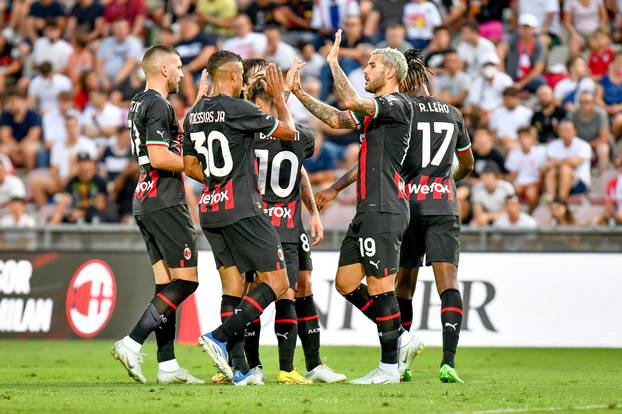 friendly football match - LR Vicenza vs AC Milan