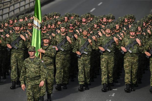 Zagreb: Svečani vojni mimohod u povodu 30 godina VRO Oluja