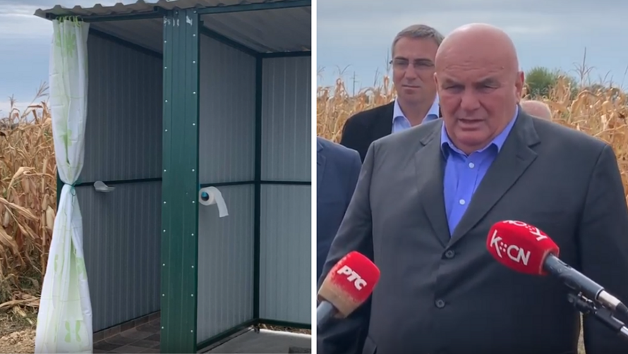 Bandićev kompić Palma otvorio je javni toalet i to - usred polja