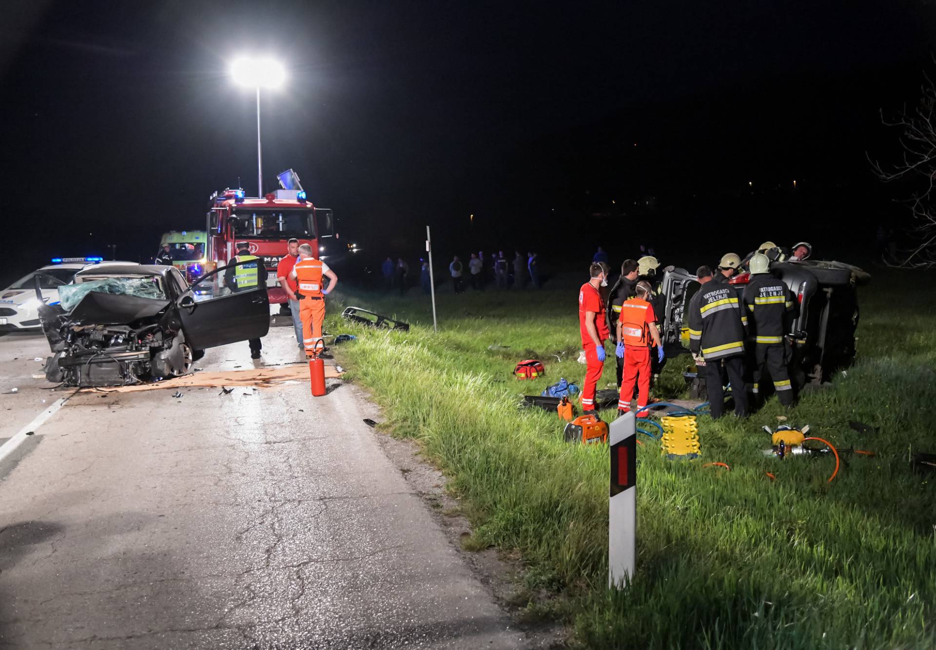 Užas na Grobničkom polju: U sudaru teško ozlijeđeni vozači