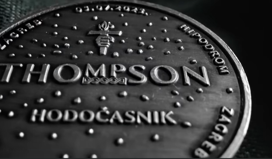 Thompson predstavio poseban medaljon: Prodavat će se na dan koncerta, evo kako izgleda