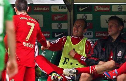 Pomirili se uoči Reala: Ribery zabio pa otrčao do Robbena