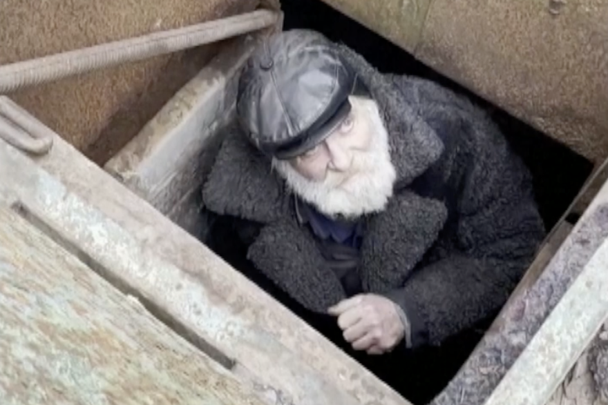 Dedo u Ukrajini živi u podrumu od Nove godine