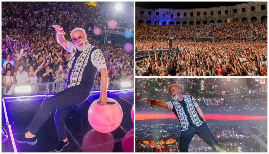 Prepuna pulska Arena pjevala je uz Merlina: 'Osvijetlimo jedni drugima put da ne zalutamo'