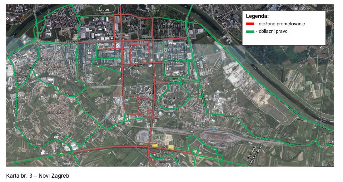 Kojim putem krenuti? Zagreb u blokadi zbog posjeta Erdogana