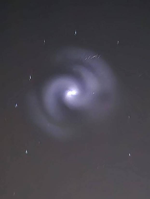 100 slika spiralnog fenomena na nebu koji je šokirao Hrvate