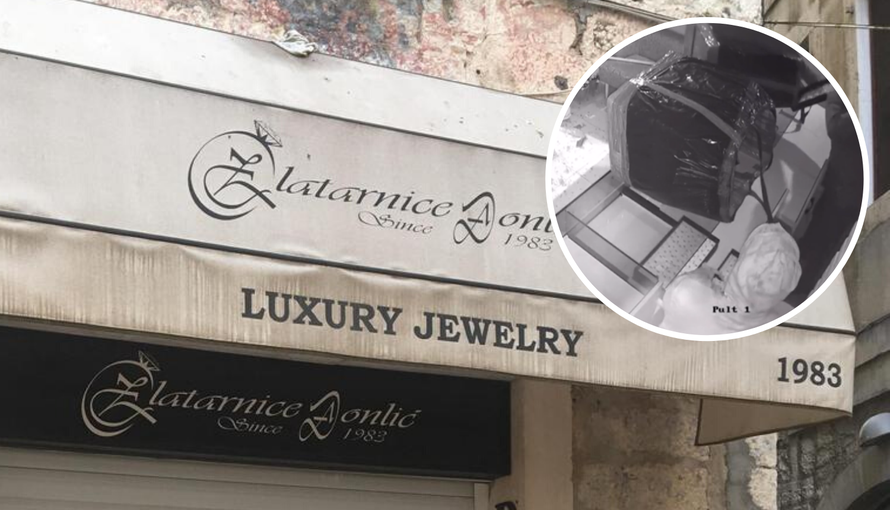 Snimila ih kamera: U 2 minute ukrali milijunski nakit i pobjegli