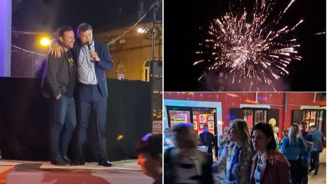 Vatromet u Puli: Gradonačelnik Filip Zoričić slavio u rock klubu