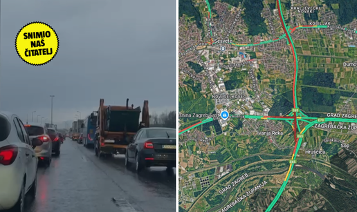 VIDEO Gužve svuda u Zagrebu: 'Trebamo krenuti satima ranije da stignemo na posao. Užas...'