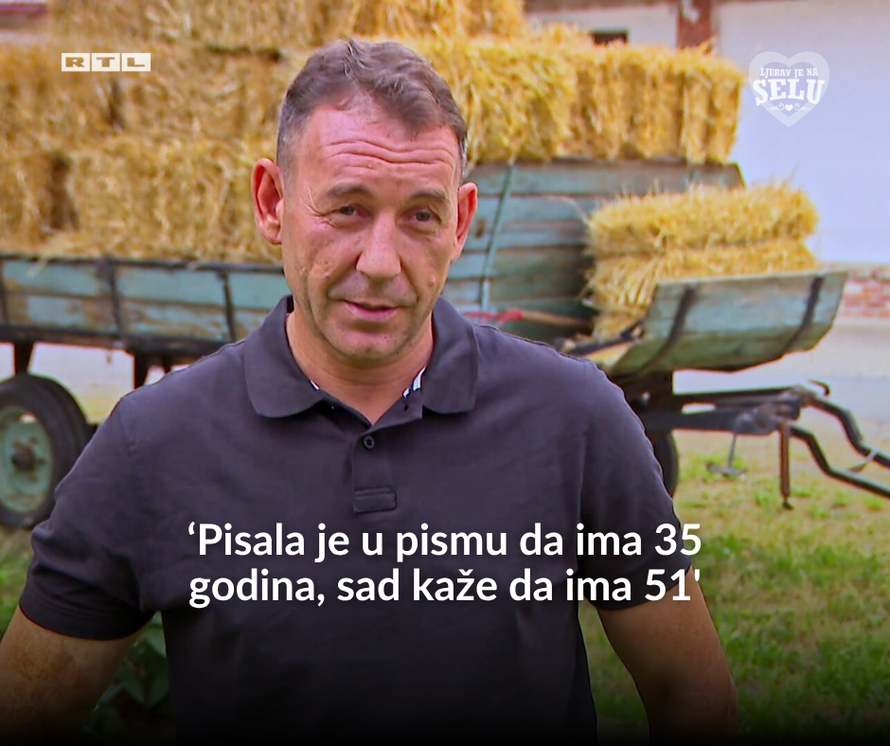 Jedan farmer u Ljubav je na selu će biti šokiran! 'Pisala je da ima 35 godina, sad kaže da ima 51!'