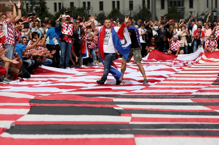'Crven-bijeli' trg u Moskvi: Za Hrvate navijao i Steven Seagal