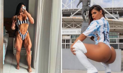 FOTO Ovu Brazilku zovu 'ženski Hulk': Obožava Lea Messija i ima nagrađivanu stražnjicu...