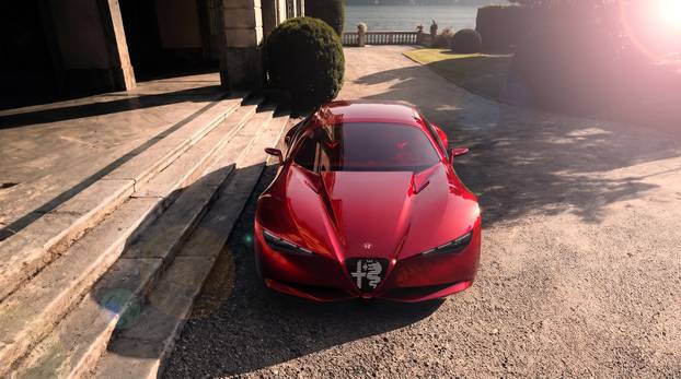 FOTO Alfa Romeo otkriva svoju budućnost: Cuorerosso izgleda sjajno i ima moćni V6 motor