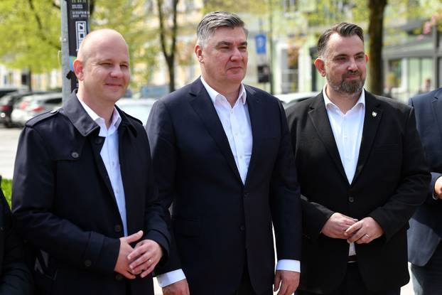 Predsjednik Milanović na manifestacijama u Koprivnici