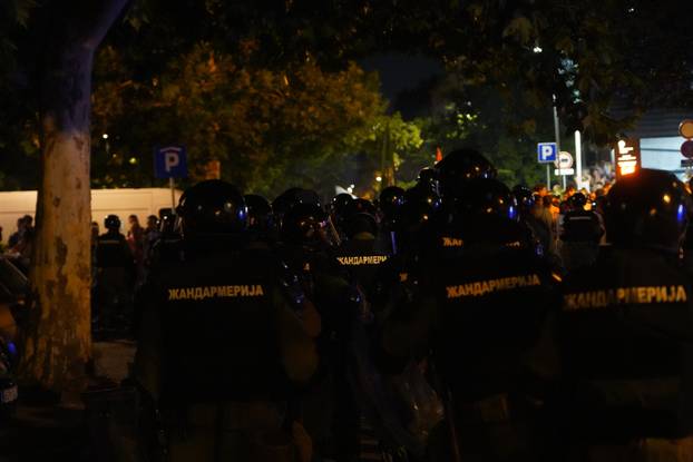 Beograd: Prosvijed građana i studenata u Novom Beogradu