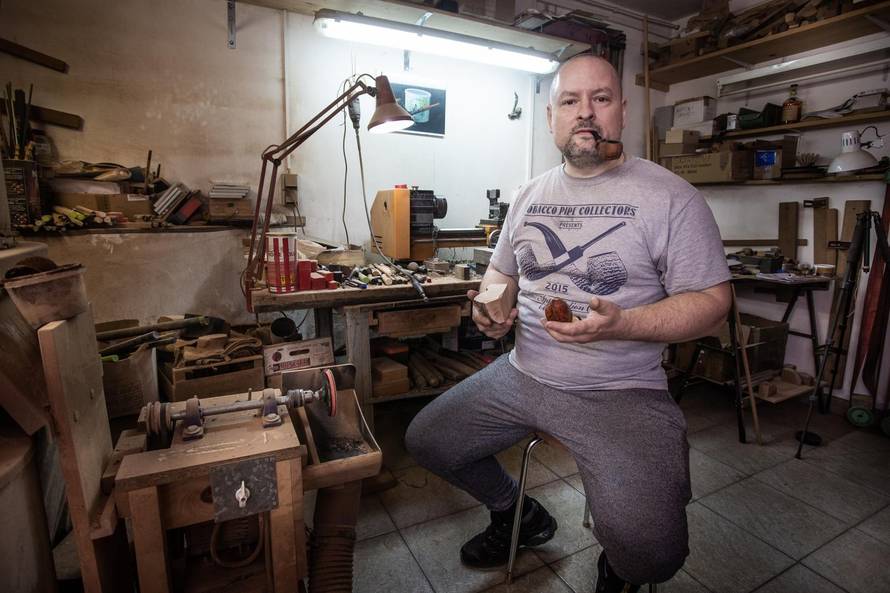 Daniel iz Osijeka radi unikatne lule: Nekoliko ekskluzivnih sam prodao i za oko 1000 eura