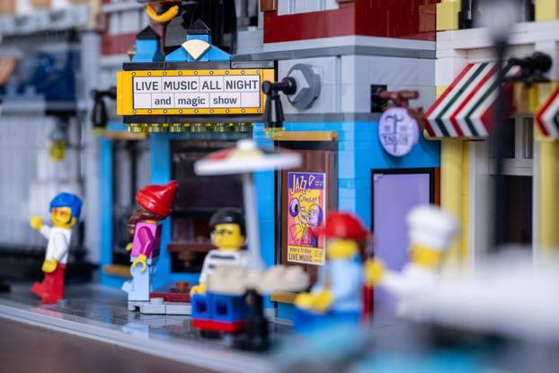 Zagreb: Pamela Ramljak izrađuje modularne građevine od LEGO kockica