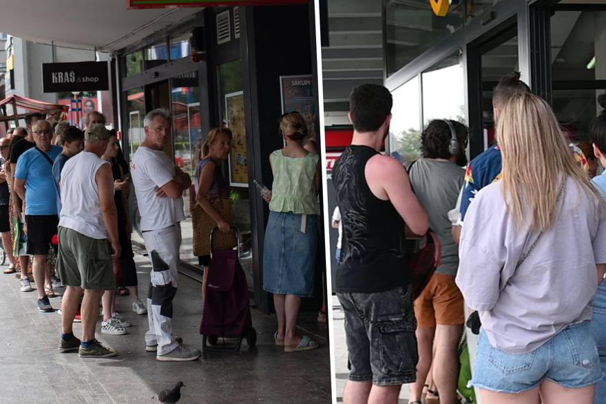 Zagreb: Veliki redovi ispred trgovina i pekare na autobusnom kolodvoru