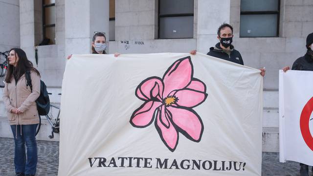 Na Trg žrtava fašizma opet se vraćaju biljke: 'Uspjeli smo, vratit ćemo magnoliju!'