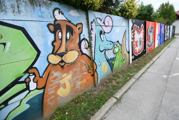 Koprivnica: Gradske površine obogaćene su novim muralima nakon Street Art Festivala