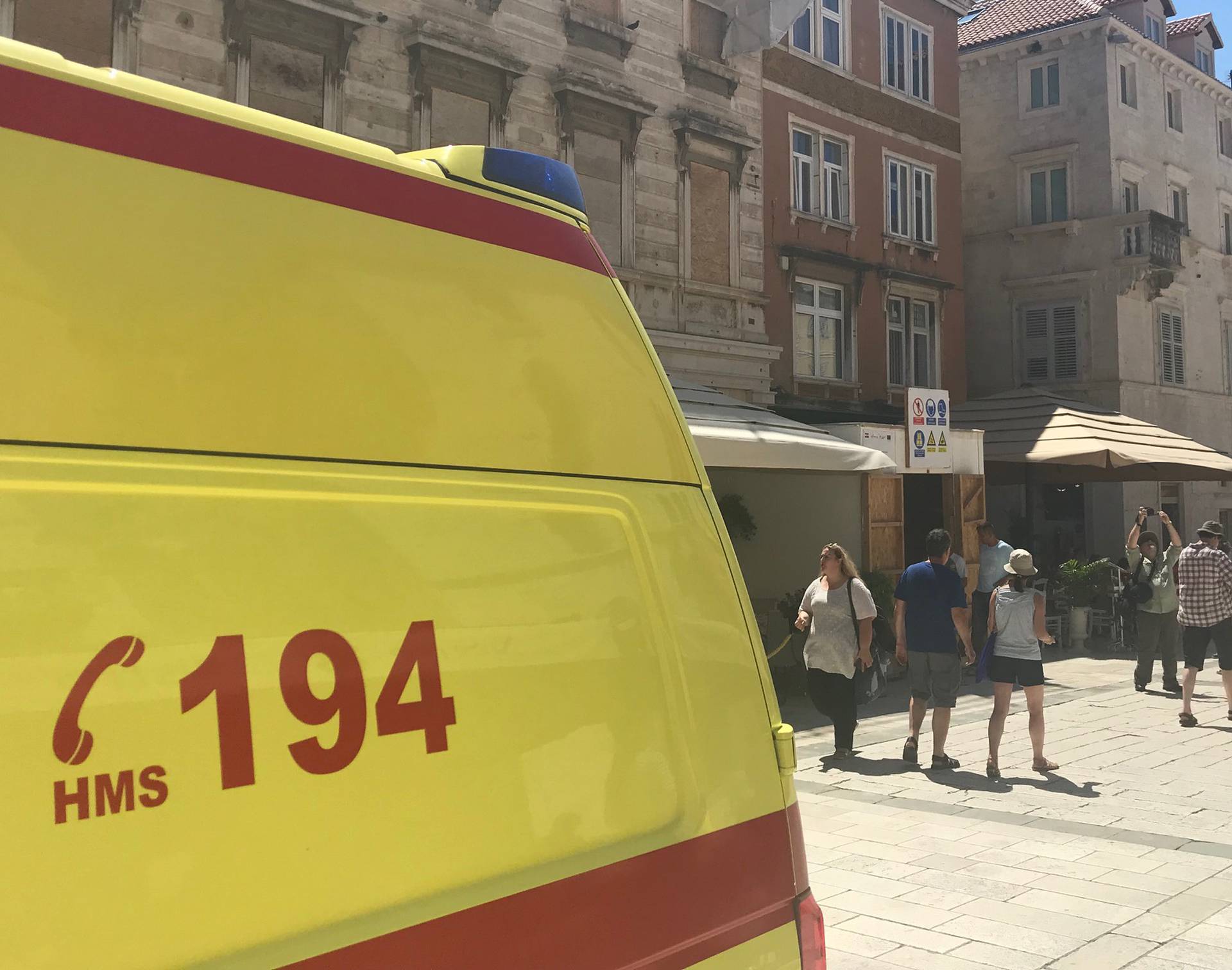 Mladić (26) pao s deset metara visine u Splitu: Radio na skeli