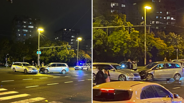 Prometna nesreća u Zagrebu: U sudaru dva auta jedan ozlijeđen
