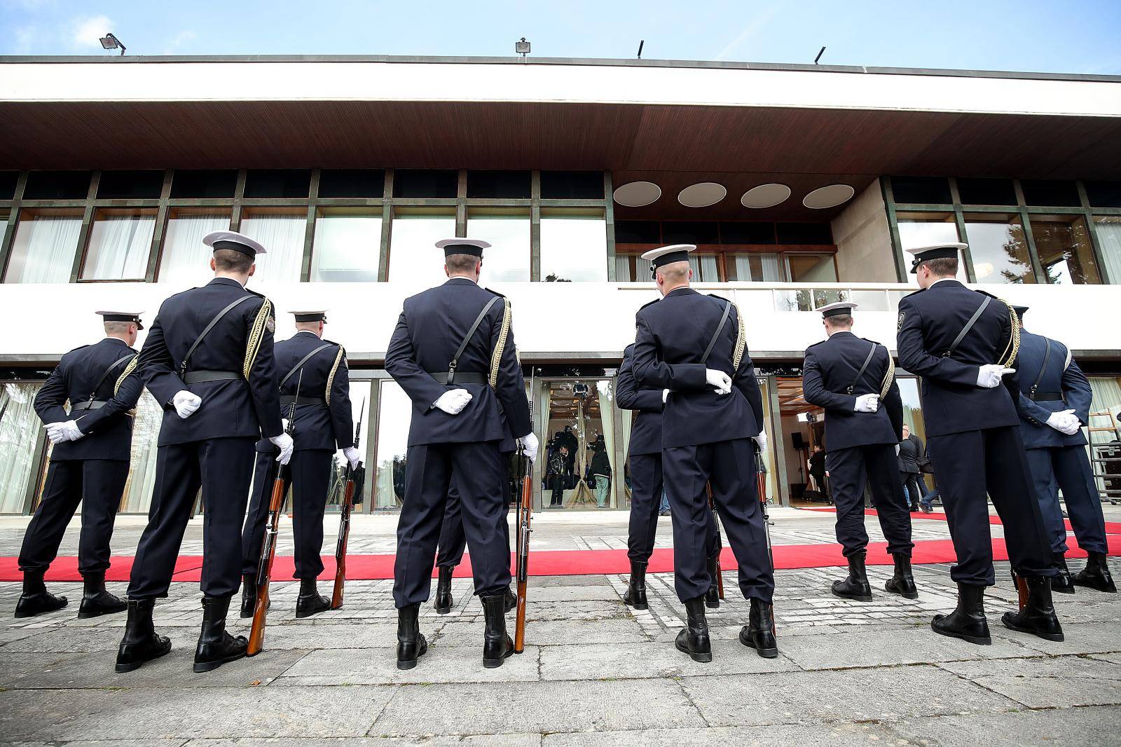 Generalna proba za inauguraciju novog predsjednika Zorana Milanovića