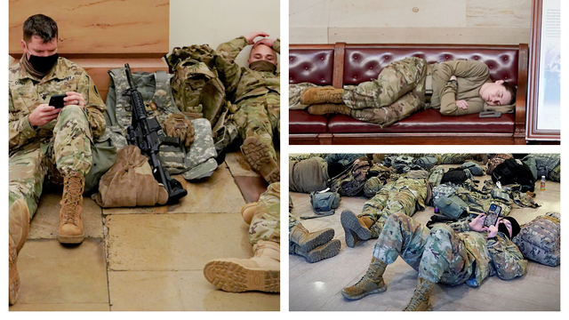 Fotografije koje su obišle svijet: Naoružana garda u Kongresu