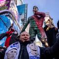VIDEO Ronaldu otkrili kip na Times Squareu: 'Cijelu sam noć probdio zbog ovoga. Najveći!'