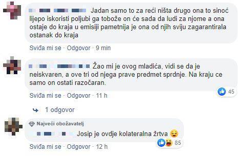 Gledatelji ogorčeni: Josipa su skidale, samo se sprdaju s njim