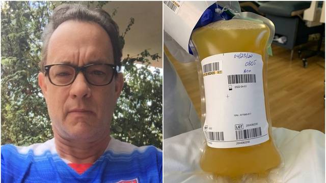 Pomaže u borbi protiv korone: Hanks donirao krvnu plazmu