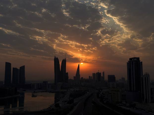 Early morning hours in Manama