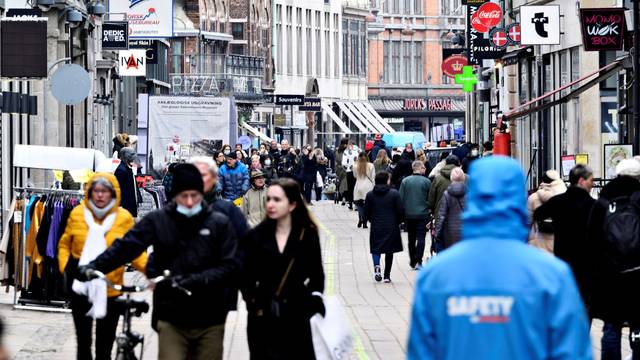 FILE PHOTO: COVID-19 pandemic in Copenhagen