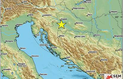 Potres jačine 2.1 po Richteru probudio Zagrepčane:  Zdrmao je kuću, dobro je zatreslo opet...