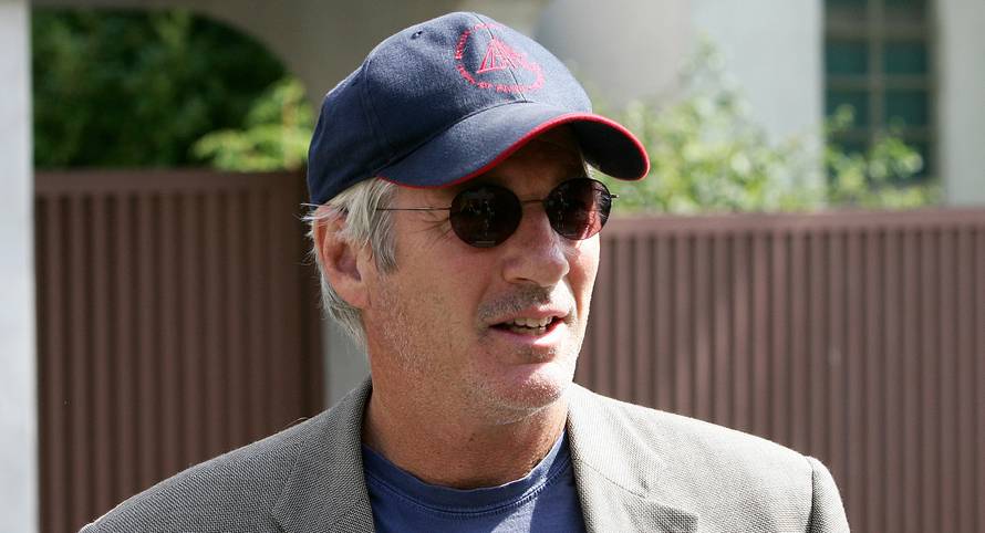 ARHIVA - Zagreb: Richard Gere na snimanju filma "Praznici u Bosni"