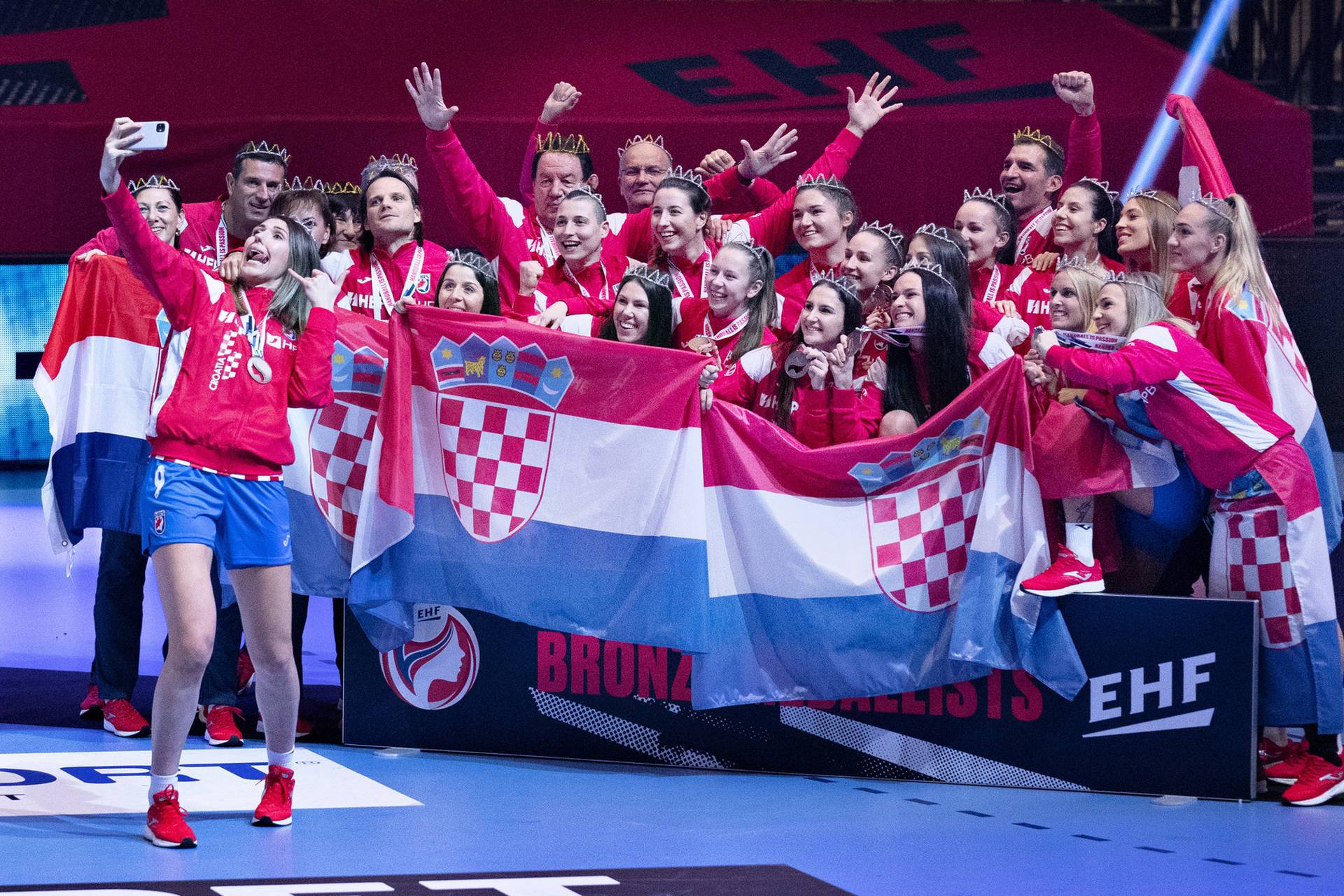 EHF Euro Women's Handball Championship Third Place Play Off - Croatia v Denmark