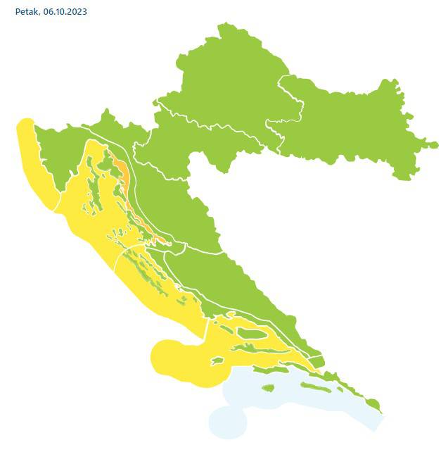 Evo kakvo nas vrijeme očekuje za vikend: Temperature do 28°C