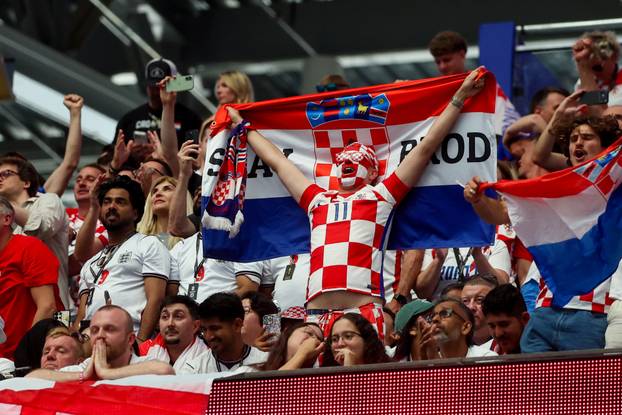 SP 2026 Navijači na utakmici Engleske i Hrvatske na Svjetskom prvenstvu