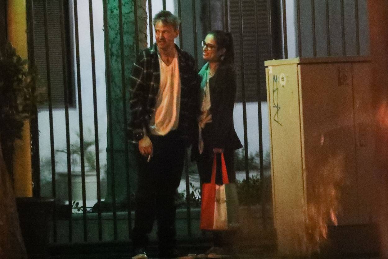 EXCLUSIVE: Actor Matthew Perry makes a rare outing looking disheveled with a mystery women after a romantic low key dinner date