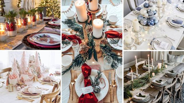 Top 20 inspirativnih ideja za blagdansku dekoraciju stola