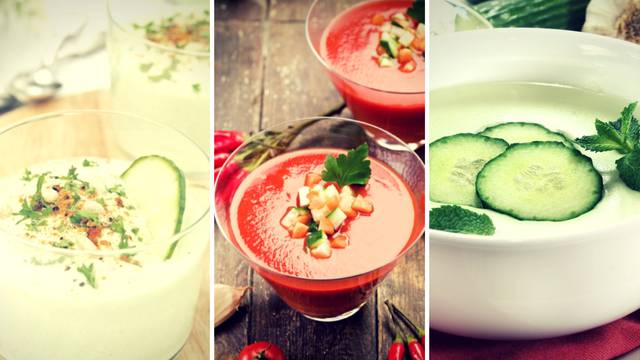 Hladne juhe: Započnite obrok osvježenjem od ljetnog povrća