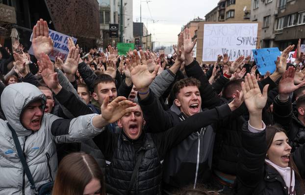 Novi prosvjed na ulicama Sarajeva nakon teške tramvajske nesreće