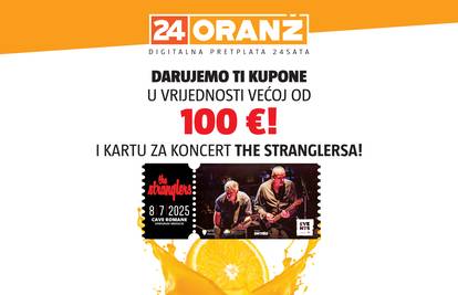 SAMO NA ORANŽU: Pretplati se za samo 24 € i osvoji ulaznicu za Stranglerse u vrijednosti 60 €!